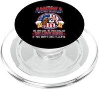 Cavalier Dog This America We Love Dogs 4th Of July PopSockets PopGrip per MagSafe