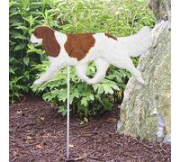 Cavalier King Charles Insegna Da Giardino Per Cani Dipinta A Mano Blenheim