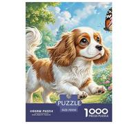 Cavalier King Charles Spaniel 1000Pezzi Puzzle Puzzle Per Gioco Familiare Pet Dog Divertimento Per Adulti Idea Regalo Uomo E Donna Per Adulti E Bambini A Partire Dai 12 Anni70x50cm/1000pcs