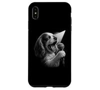 Cavalier King Charles Spaniel Cantante Cantante Cantante Cane Custodia per iPhone XS Max