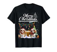 Cavalier King Charles Spaniel Christmas Tree Decorations Dog Maglietta
