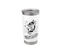 Cavalier King Charles Spaniel Funny Skater y2k anni '90 estetica Bicchiere termico in acciaio inox doppia parete