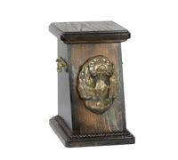 Cavalier King Charles Spaniel I urna di legno con cane Art-Dog