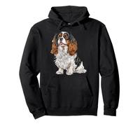 Cavalier King Charles Spaniel, in ricordo della Mamma e del Cucciolo Felpa con Cappuccio