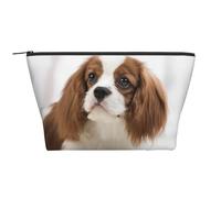 Cavalier King Charles Spaniel Marrone Spaniel, Borsa da toilette Borsa per trucco Borsa per cosmetici Borsa da toilette da viaggio portatile