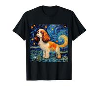 Cavalier King Charles Spaniel Notte stellata Maglietta