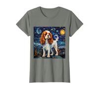 Cavalier King Charles Spaniel Notte stellata Maglietta