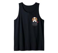 Cavalier King Charles Spaniel Pocket Puppy Lover, Simpatico Cane Canotta