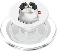 Cavalier King Charles Spaniel Pocket Puppy Lover, simpatico cane PopSockets PopGrip per MagSafe