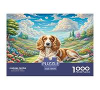 Cavalier King Charles Spaniel Puzzle Impossibili 1000Pcs Decorazione Per La Casa. Giochi Rilassamento E Intelligence Per Adulti E Ragazzi Da 14 Anni 70x50cm/1000pcs