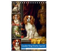 Cavalier King Charles Spaniel (Tischkalender 2026 DIN A5 hoch), CALVENDO Monatskalender: Der Cavalier King Charles Spaniel ist eine kleine Hunderasse, die ursprünglich als Begleithund gezüchtet wurde.