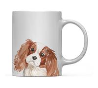 Cavalier King Charles Spaniel Up Close Tazze Divertente Mug Ceramica Tazza Per Casa Ufficio Latte 330Ml
