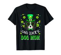 Cavalier One Lucky Dog Mom Funny Dogs Lover St Patrick's Day Maglietta