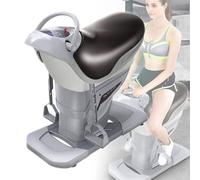 Cavaliere addominale elettrico: macchina da equitazione indoor con schermo LCD, adatta per allenamento dei muscoli della vita, dell'addome e della coscia.