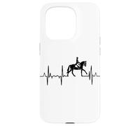 Cavaliere Battito del cuore Amante del cavallo Equestre Custodia per iPhone 15 Pro