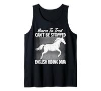 Cavaliere Born To Trot Horse Rider Canotta