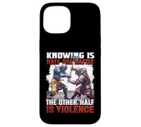 Cavaliere Buhurt Guerriero Motivo Bouhourt Hobby Giostra Custodia per iPhone 15