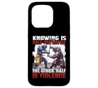 Cavaliere Buhurt Guerriero Motivo Bouhourt Hobby Giostra Custodia per iPhone 15 Pro