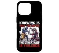 Cavaliere Buhurt Guerriero Motivo Bouhourt Hobby Giostra Custodia per iPhone 16 Pro