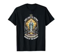 Cavaliere cattolico Templare Nostra Signora di Fatima Marian Maglietta