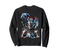 Cavaliere Cavaliere Cavaliere Cavalli Armatura Cavallo Felpa