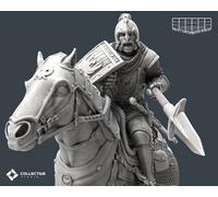 Cavaliere Cavallo Miniatura Lancer Figura per Rpg's Come D 5e Pathfinder