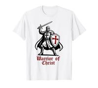 Cavaliere Crociato: Guerriero di Cristo - Templare Cattolico Maglietta