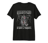 Cavaliere Crociato. Io Sono la Tempesta - Cavaliere Templare Maglietta Premium