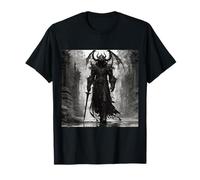 Cavaliere della Morte Gotico Horror Fantasy Magia Noir Grafica Scu Maglietta