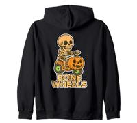 Cavaliere di Zucca con Ruote in Osso Felpa con Cappuccio