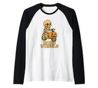 Cavaliere di Zucca con Ruote in Osso Maglia con Maniche Raglan