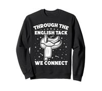 Cavaliere English Track We Connect Horse Rider Felpa