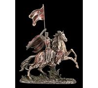 Cavaliere Figura - Templari Reiter Con Bandiera - Veronese Medioevo Krieger