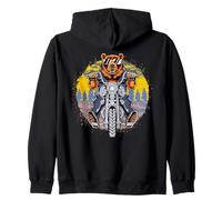 Cavaliere in Bici per Il Ciclo e Amante dell'orso Orso Felpa con Cappuccio