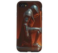 Cavaliere in ginocchio Arte Custodia per iPhone SE (2020) / 7/8