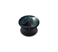 Cavaliere in temporale con pioggia PopSockets PopGrip Adesivo