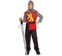 Cavaliere Medievale Costume King Prince Bambini Incoronazione Ragazzi