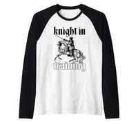 Cavaliere Medievale in Formazione Rinascimentale Medioevo per Bambini Maglia con Maniche Raglan