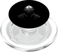 Cavaliere Medievale Testa Casco Art PopSockets PopGrip per MagSafe