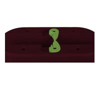 Cavaliere Osaka Jardiniere 19,5 L - EDA - Rosso Borgogna - per Balconi e Ringhiere