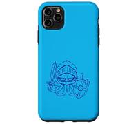 Cavaliere polpo Guerrieri Medioevo Combattenti Spada Scudo Divertimento Custodia per iPhone 11 Pro Max