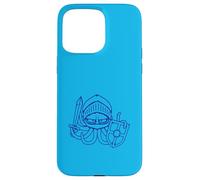 Cavaliere polpo Guerrieri Medioevo Combattenti Spada Scudo Divertimento Custodia per iPhone 15 Pro Max