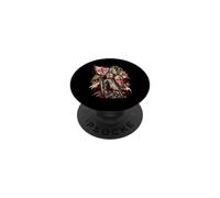 Cavaliere Templare cattolico con bandiera di Gerusalemme PopSockets PopGrip Adesivo