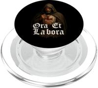 Cavaliere Templare Cristiano: Ora Et Labora PopSockets PopGrip per MagSafe