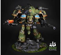 Cavaliere tiranno con decimatore al plasma e lancia vulcano COMMISSIONE ...