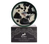 Cavalieri Di Spade Candela Di Cristallo Cedro Patchouli Ossidiana Nera 22hr