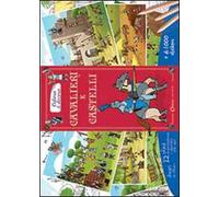 Cavalieri e castelli. Colora & decora. Con adesivi. Ediz. illustrata