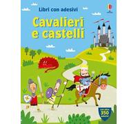 Libri con adesivi a partire da 5 anni - Cavalieri e castelli