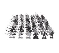 Cavalieri Giocattoli, Plastica Guerrieri Medievali Cavalieri Cavalli Soldier