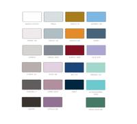 CAVALIERI Piazza Pitti Audrey Completo letto Matrimonoiale Tinta Unita in cotone, CORDA 101, MATRIMONIALE